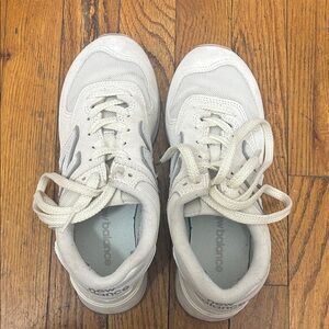 New Balance Cream Sneakers